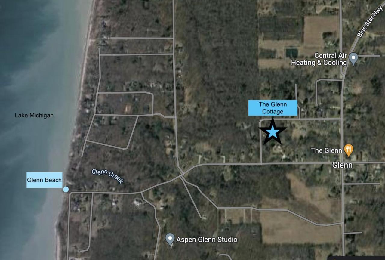 The Charming Glenn Cottage! Walk To Lake Michigan! Fennville Ngoại thất bức ảnh